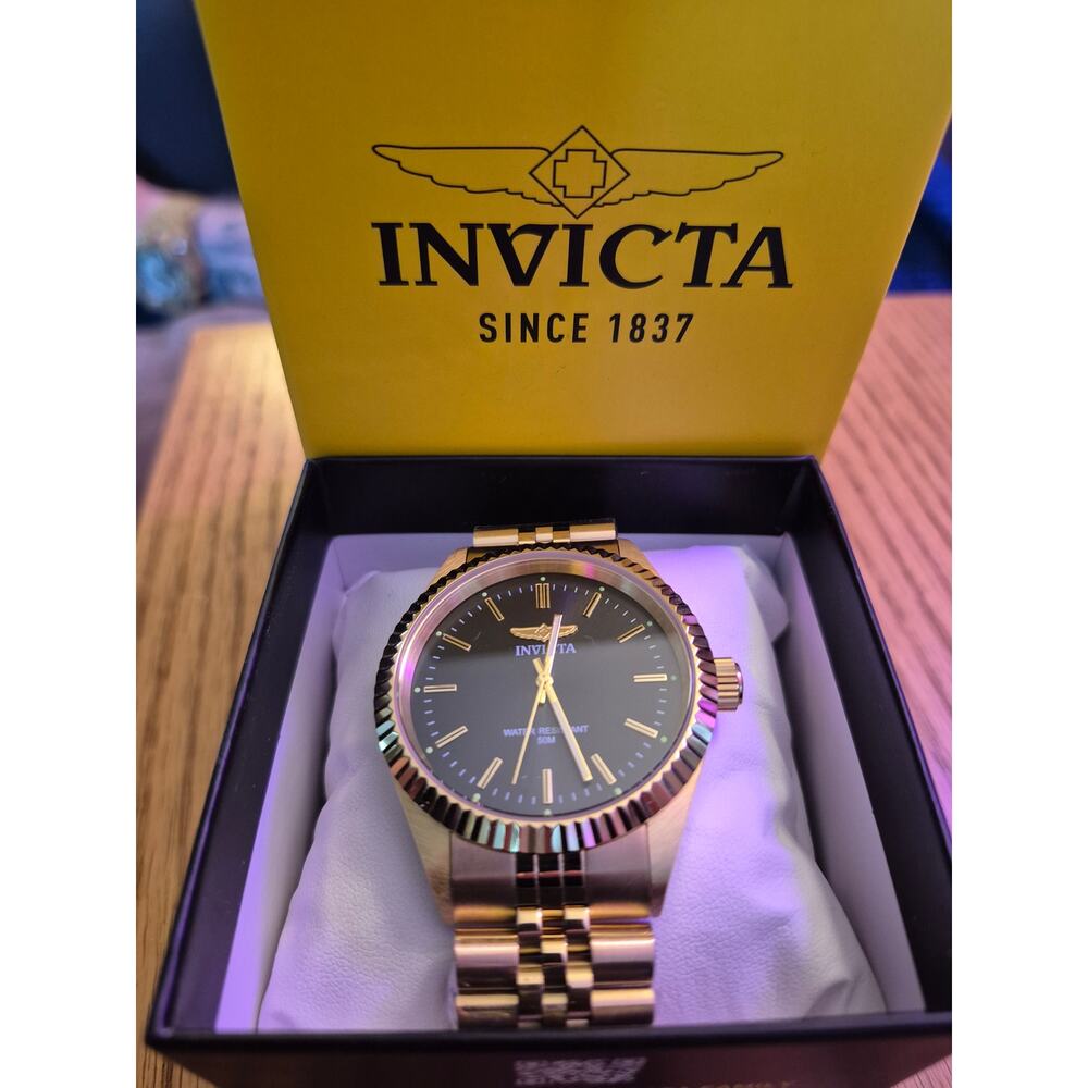 Invicta Specialty Watch Gold Tone